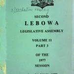 خرید و دانلود نسخه کامل کتاب Second Lebowa Legislative Assembly. Volume 11, Part 3 of the 1977 session: 9 – 24 May