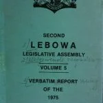 خرید و دانلود نسخه کامل کتاب Second Lebowa Legislative Assembly. Volume 5. Verbatim report of the 1975 session: 3rd March — 18th March