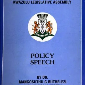 خرید و دانلود نسخه کامل کتاب Second Session of the Fifth KwaZulu Legislative Assembly. Policy Speech