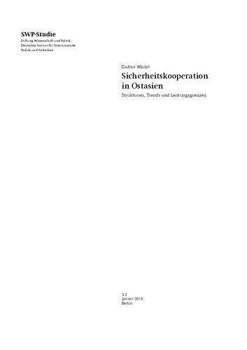 خرید و دانلود نسخه کامل کتاب Sicherheitskooperation in Ostasien Strukturen, Trends und Leistungsgrenzen_68f693e1b08fb.jpeg خرید و دانلود نسخه کامل کتاب Sicherheitskooperation in Ostasien Strukturen, Trends und Leistungsgrenzen
