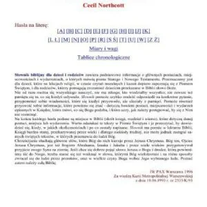 خرید و دانلود نسخه کامل کتاب Słownik biblijny dla dzieci i rodziców