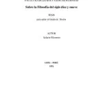 خرید و دانلود نسخه کامل کتاب Sobre la Filosofía del siglo diez y nueve