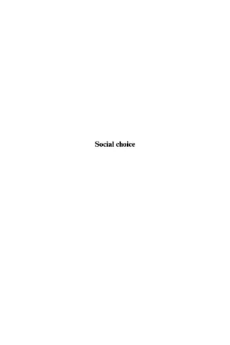 خرید و دانلود نسخه کامل کتاب Social Choice: A Framework for Collective Decisions and Individual Judgements_68e4268ace90b.jpeg خرید و دانلود نسخه کامل کتاب Social Choice: A Framework for Collective Decisions and Individual Judgements