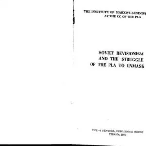 خرید و دانلود نسخه کامل کتاب Soviet revisionism and the struggle of the PLA to unmask it