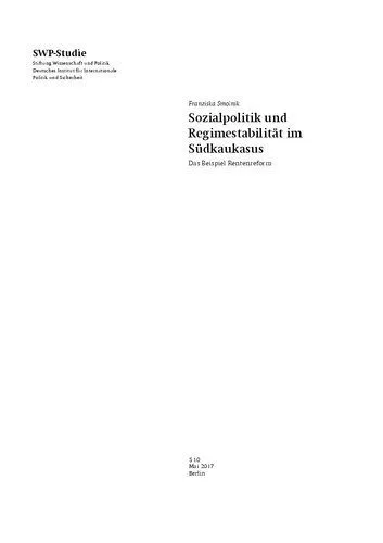 خرید و دانلود نسخه کامل کتاب Sozialpolitik und Regimestabilität im Südkaukasus : Das Beispiel Rentenreform_68e7bf1ff0d94.jpeg خرید و دانلود نسخه کامل کتاب Sozialpolitik und Regimestabilität im Südkaukasus : Das Beispiel Rentenreform