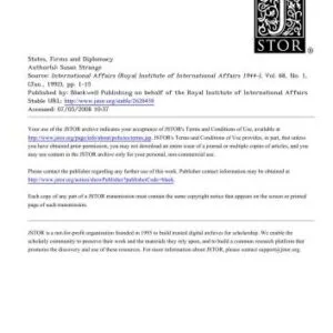 خرید و دانلود نسخه کامل کتاب States, Firms and Diplomacy