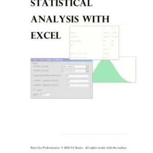 خرید و دانلود نسخه کامل کتاب Statistical Analysis With Excel