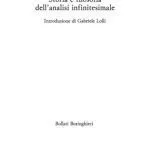 خرید و دانلود نسخه کامل کتاب Storia e filosofia dell’Analisi infinitesimale