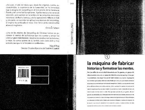 خرید و دانلود نسخه کامل کتاب Storytelling: la máquina de contar historias y formatear las mentes_68e55ef3c491d.jpeg خرید و دانلود نسخه کامل کتاب Storytelling: la máquina de contar historias y formatear las mentes