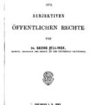 خرید و دانلود نسخه کامل کتاب System der subjektiven öffentlichen Rechte