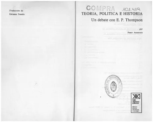 خرید و دانلود نسخه کامل کتاب Teoria, politica e historia – un debate con E. P. Thompson_6906c4406ae0e.jpeg خرید و دانلود نسخه کامل کتاب Teoria, politica e historia – un debate con E. P. Thompson