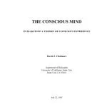 خرید و دانلود نسخه کامل کتاب The Conscious Mind: In Search of a Theory of Conscious Experience (PhD thesis)