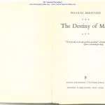 خرید و دانلود نسخه کامل کتاب The Destiny of Man