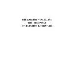 خرید و دانلود نسخه کامل کتاب The Earliest Vinaya and the Beginnings of Buddhist Literature