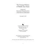 خرید و دانلود نسخه کامل کتاب The Foreign Policies of Middle East States