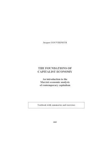 خرید و دانلود نسخه کامل کتاب The Foundations of Capitalist Economy: An introduction to the Marxist economic analysis of contemporary capitalism – Textbook with summaries and exercises_68c8ae8d09be7.jpeg خرید و دانلود نسخه کامل کتاب The Foundations of Capitalist Economy: An introduction to the Marxist economic analysis of contemporary capitalism – Textbook with summaries and exercises