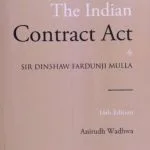 خرید و دانلود نسخه کامل کتاب The Indian Contract Act