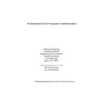 خرید و دانلود نسخه کامل کتاب The Institutional Turn in Comparative Authoritarianism