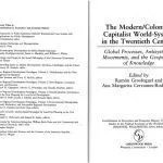 خرید و دانلود نسخه کامل کتاب The Modern Colonial Capitalist World-System in the Twentieth Century: Global Processes, Antisystemic Movements, and the Geopolitics of Knowledge
