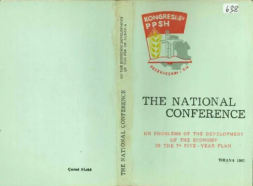 خرید و دانلود نسخه کامل کتاب The national conference on problems of the development of the economy in the 7th five-year plan. 11th-12th April 1983_68e7cd7106ba0.jpeg خرید و دانلود نسخه کامل کتاب The national conference on problems of the development of the economy in the 7th five-year plan. 11th-12th April 1983