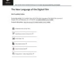 خرید و دانلود نسخه کامل کتاب The New Language of the Digital Film