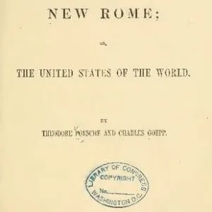 خرید و دانلود نسخه کامل کتاب The New Rome; or, the United States of the World