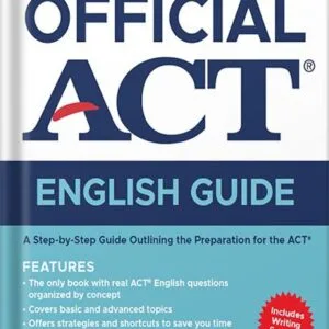 خرید و دانلود نسخه کامل کتاب The Official ACT English Guide 1st Edition by ACT PDF