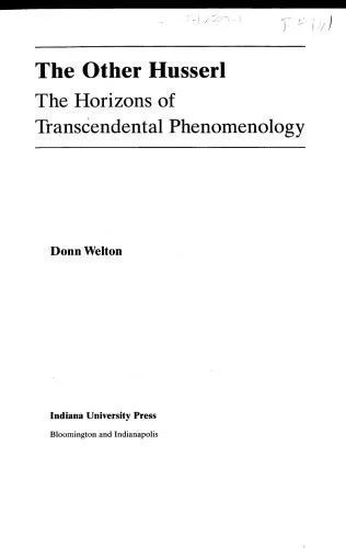 خرید و دانلود نسخه کامل کتاب The Other Husserl: The Horizons of Transcendental Phenomenology_68fd02d52e8cf.jpeg خرید و دانلود نسخه کامل کتاب The Other Husserl: The Horizons of Transcendental Phenomenology