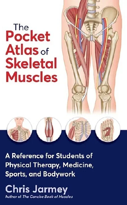 خرید و دانلود نسخه کامل کتاب
The Pocket Atlas of Skeletal Muscles: A Reference for Students of Physical Therapy, Medicine, Sports, and Bodywork_6a5d5b4628faf.webp خرید و دانلود نسخه کامل کتاب
The Pocket Atlas of Skeletal Muscles: A Reference for Students of Physical Therapy, Medicine, Sports, and Bodywork سورنا بوک - تصویر 1