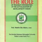 خرید و دانلود نسخه کامل کتاب The Role of Nigerian Universities in Development Vision