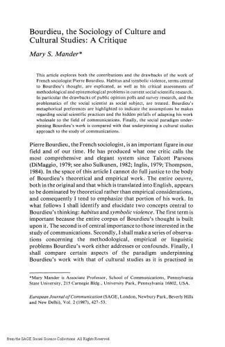 خرید و دانلود نسخه کامل کتاب The Sociology Of Culture And Cultural Studies A Critique_68f9236b19596.jpeg خرید و دانلود نسخه کامل کتاب The Sociology Of Culture And Cultural Studies A Critique