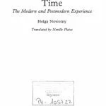 خرید و دانلود نسخه کامل کتاب Time: The Modern and Postmodern Experience