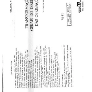 خرید و دانلود نسخه کامل کتاب Transformações Gerais do Direito das Obrigações