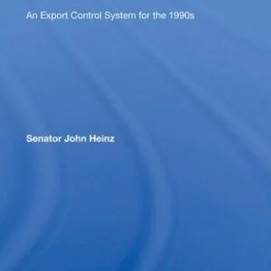 خرید و دانلود نسخه کامل کتاب U.S. Strategic Trade: An Export Control System for the 1990s