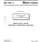 خرید و دانلود نسخه کامل کتاب UE 114 Droit fiscal Série 4