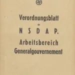 خرید و دانلود نسخه کامل کتاب Verordnungsblatt der NSDAP. Arbeitsbereich Generalgouvernement