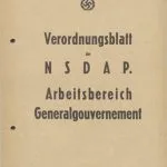 خرید و دانلود نسخه کامل کتاب Verordnungsblatt der NSDAP. Arbeitsbereich Generalgouvernement
