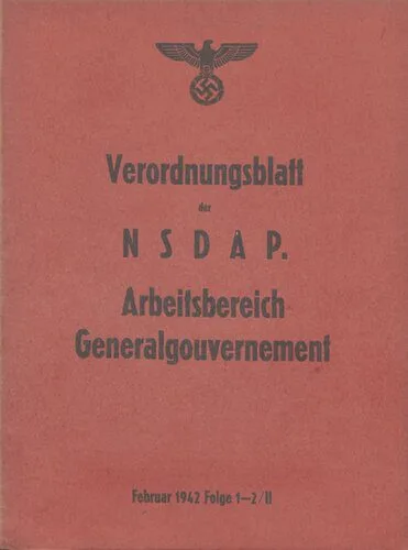 خرید و دانلود نسخه کامل کتاب Verordnungsblatt der NSDAP. Arbeitsbereich Generalgouvernement_68e6abb10ffe1.jpeg خرید و دانلود نسخه کامل کتاب Verordnungsblatt der NSDAP. Arbeitsbereich Generalgouvernement