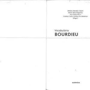 خرید و دانلود نسخه کامل کتاب Vocabulário Bourdieu