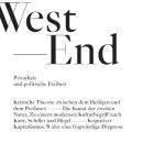 خرید و دانلود نسخه کامل کتاب West End. Neue Zeitschrift für Sozialforschung, no. 1, 2016