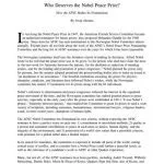 خرید و دانلود نسخه کامل کتاب Who Deserves the Nobel Peace Prize? How the AFSC Makes Its Nominations By Irwin Abrams