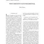خرید و دانلود نسخه کامل کتاب Why Identity is Fundamental