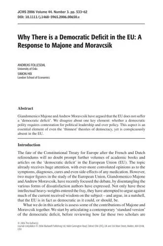 خرید و دانلود نسخه کامل کتاب Why There is a Democratic Deficit in the EU: A Response to Majone and Moravcsik_68ea969da3a32.jpeg خرید و دانلود نسخه کامل کتاب Why There is a Democratic Deficit in the EU: A Response to Majone and Moravcsik