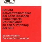 خرید و دانلود نسخه کامل کتاب X. Parteitag der Sozialistischen Einheitspartei Deutschlands. Bericht des Zentralkomitees der Sozialistischen Einheitspartei Deutschlands an den X. Parteitag der SED