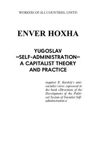 خرید و دانلود نسخه کامل کتاب Yugoslav «Self-Administration» A Capitalist Theory and Practice_68e8672a7c53e.jpeg خرید و دانلود نسخه کامل کتاب Yugoslav «Self-Administration» A Capitalist Theory and Practice