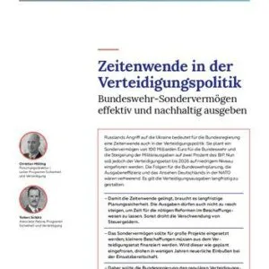 خرید و دانلود نسخه کامل کتاب Zeitenwende in der Verteidigungspolitik : Bundeswehr-Sondervermögen effektiv und nachhaltig ausgeben