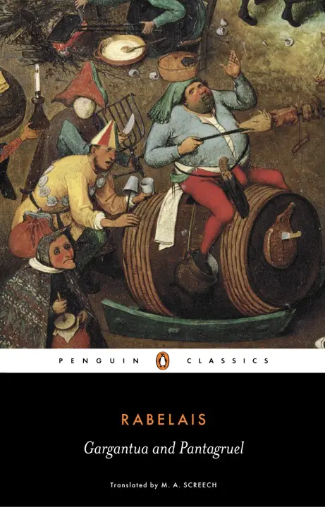 Gargantua and Pantagruel by François Rabelais_6a146b93bc81b.webp خرید و دانلود نسخه کامل کتاب صوتی انگلیسی گارگانتوا و پانتاگروئل، اثر فرانسوا رابله Gargantua and Pantagruel by François Rabelais - تصویر 1