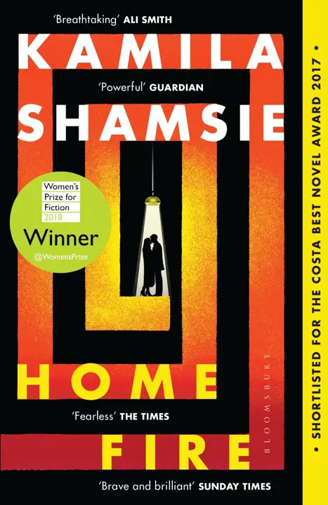 Home Fire by Kamila Shamsie_6a14565bd2801.webp خرید و دانلود نسخه کامل کتاب صوتی انگلیسی آتشی در خانه، اثر کامیلا شمسی Home Fire by Kamila Shamsie - تصویر 1