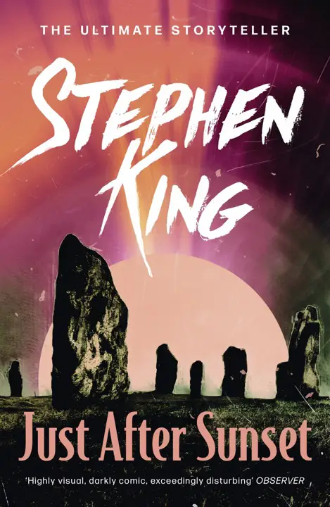 Just After Sunset by Stephen King_6a1491342212d.webp خرید و دانلود نسخه کامل کتاب صوتی انگلیسی درست بعد از غروب، اثر استیون کینگ Just After Sunset by Stephen King - تصویر 1