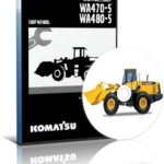 خرید و دانلود نسخه کامل کاتالوگ راهنما (شاپ منوال) لودر کوماتسو مدل WA470-5 و WA480-5